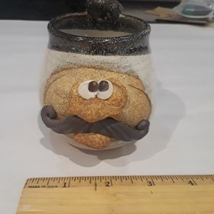 Pottery Face Mug